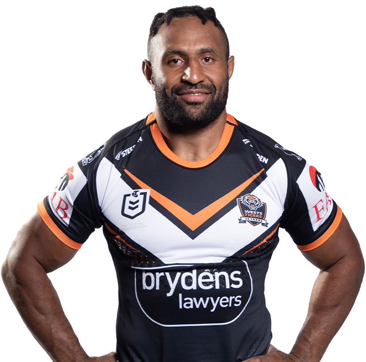 Official NRL profile of Justin Olam for Wests Tigers Wests Tigers